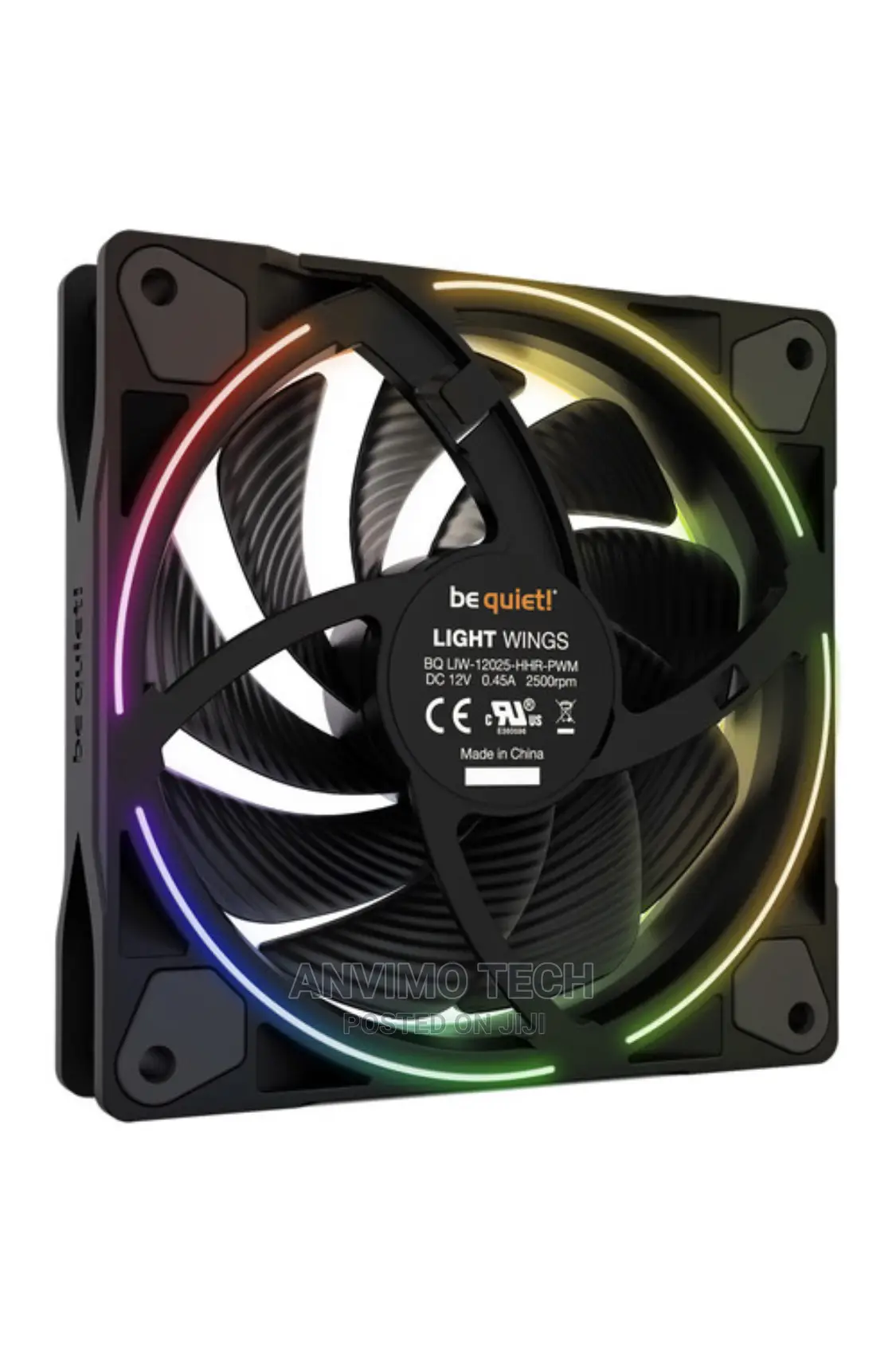 Be Quiet! Light Wings ARGB Cooling Fan (3-pack)
