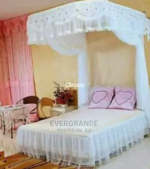 Classic 2 Stand Mosquito Net With Rail