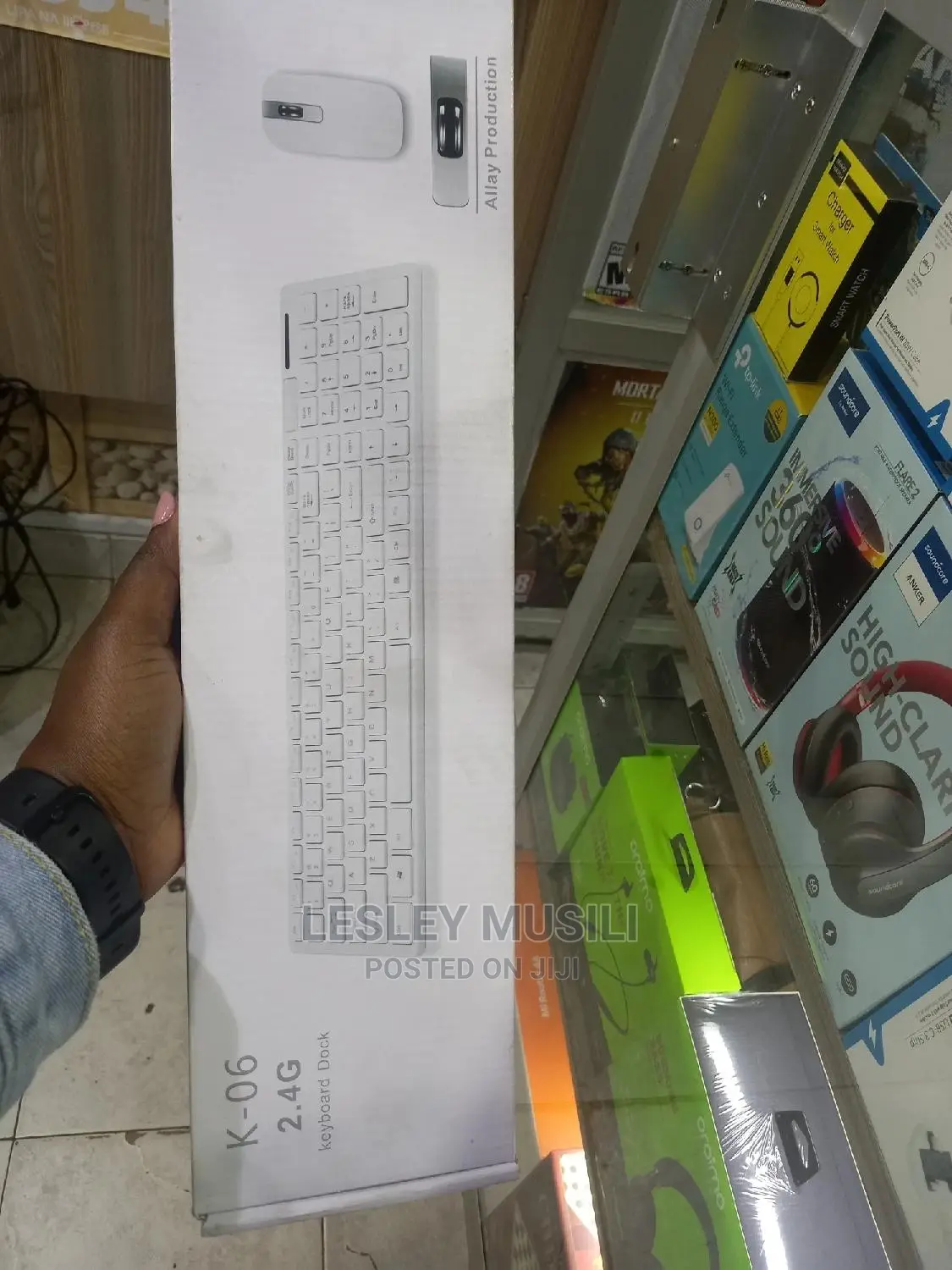 Wireless Keyboard With Mouse