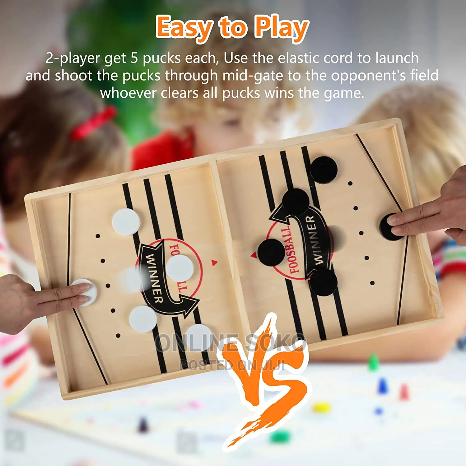 Sling Puck Slingshot Foosball Winner Board Game