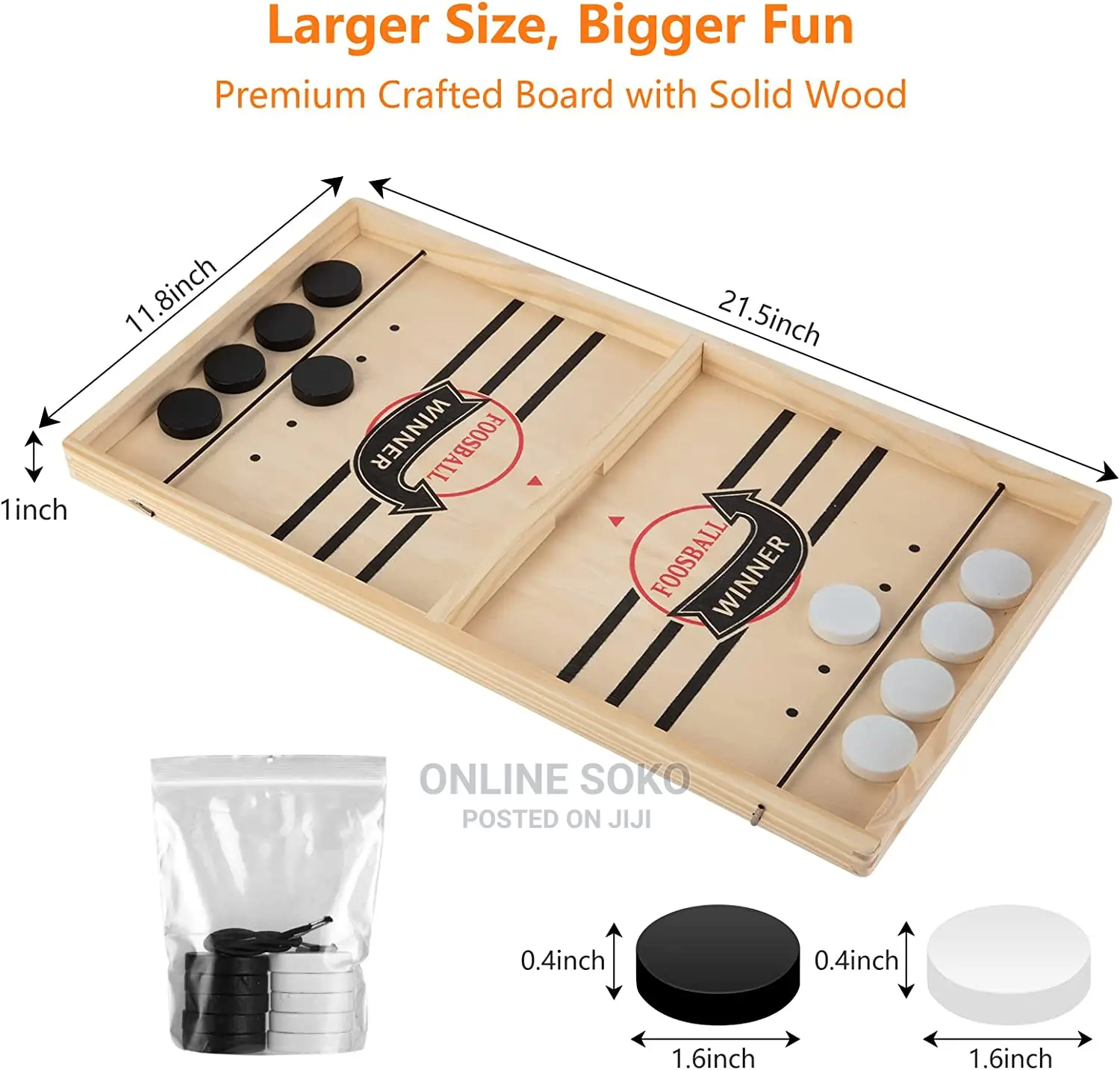 Sling Puck Slingshot Foosball Winner Board Game