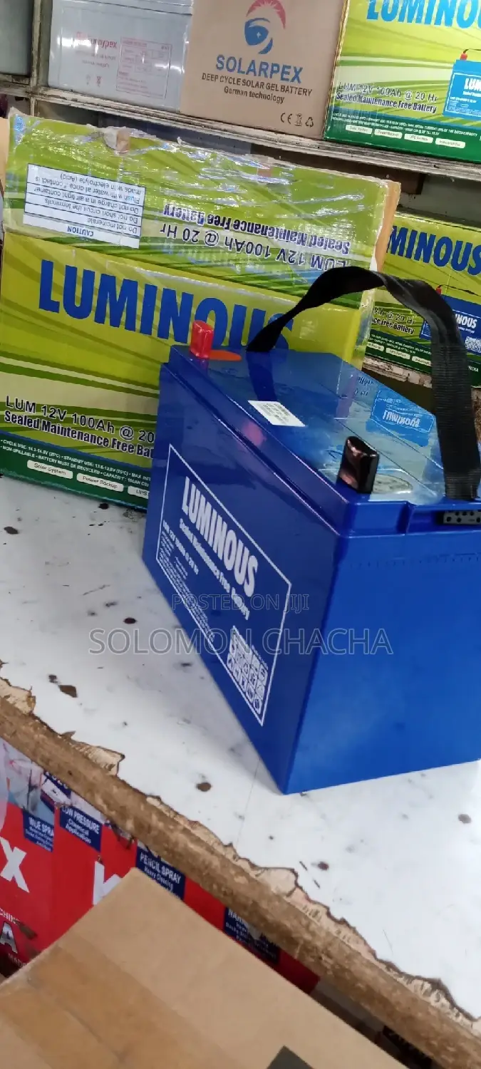 Original Luminous 100ah /12v 20hrs Battery Made in India
