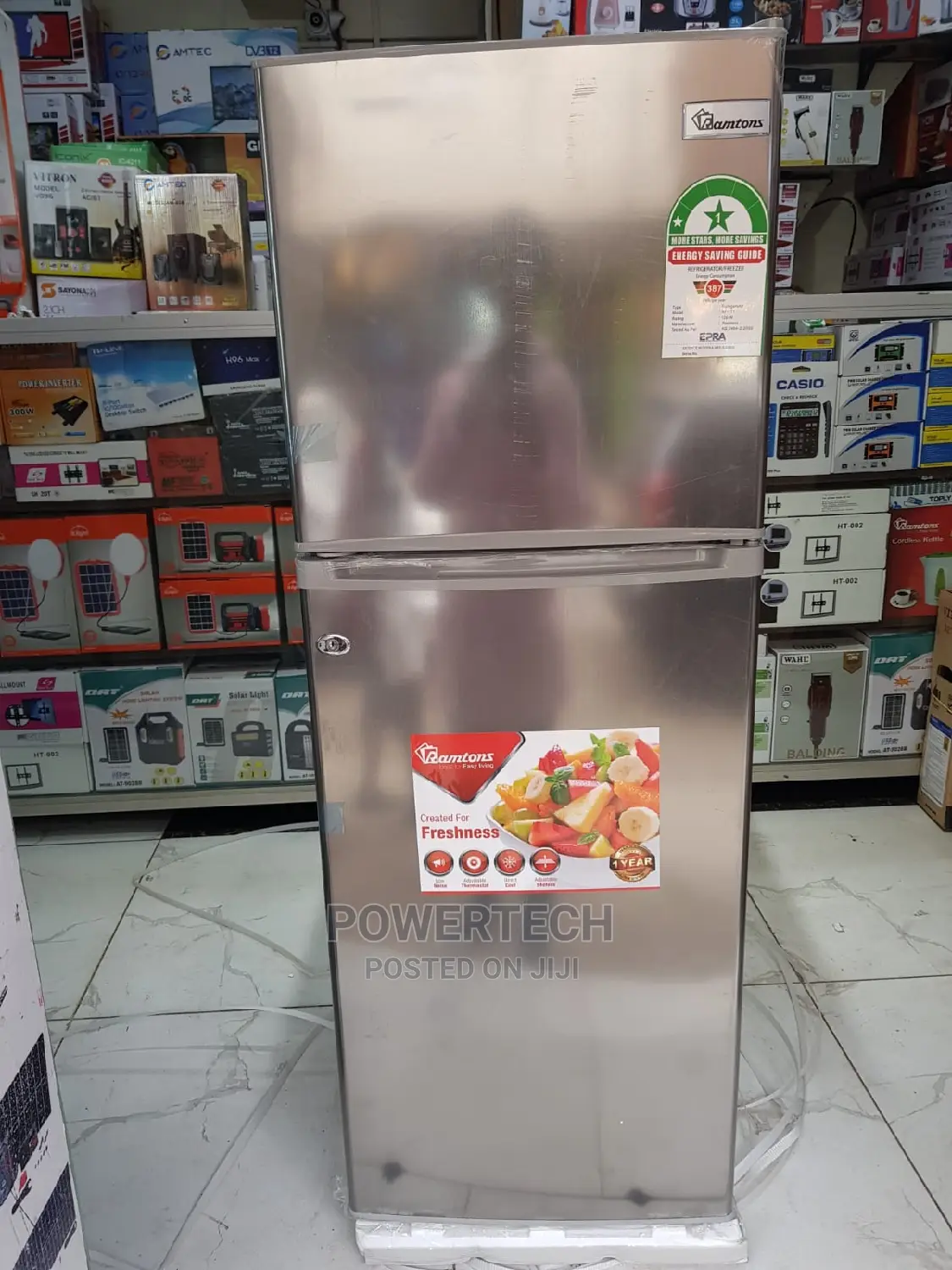 Ramtom 128 Litrrs Double Door Fridge