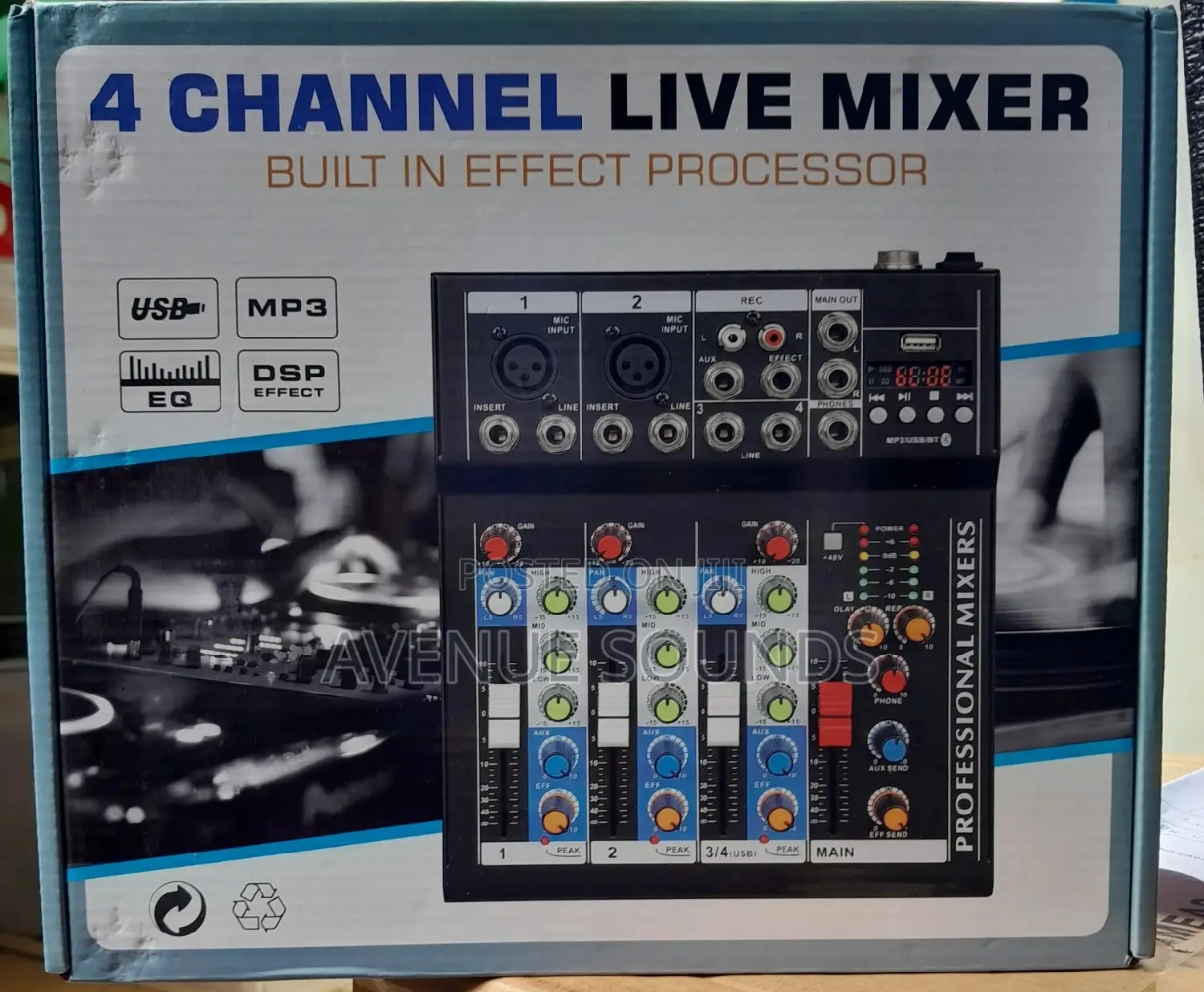 Yamaha Mixer 4 Channels