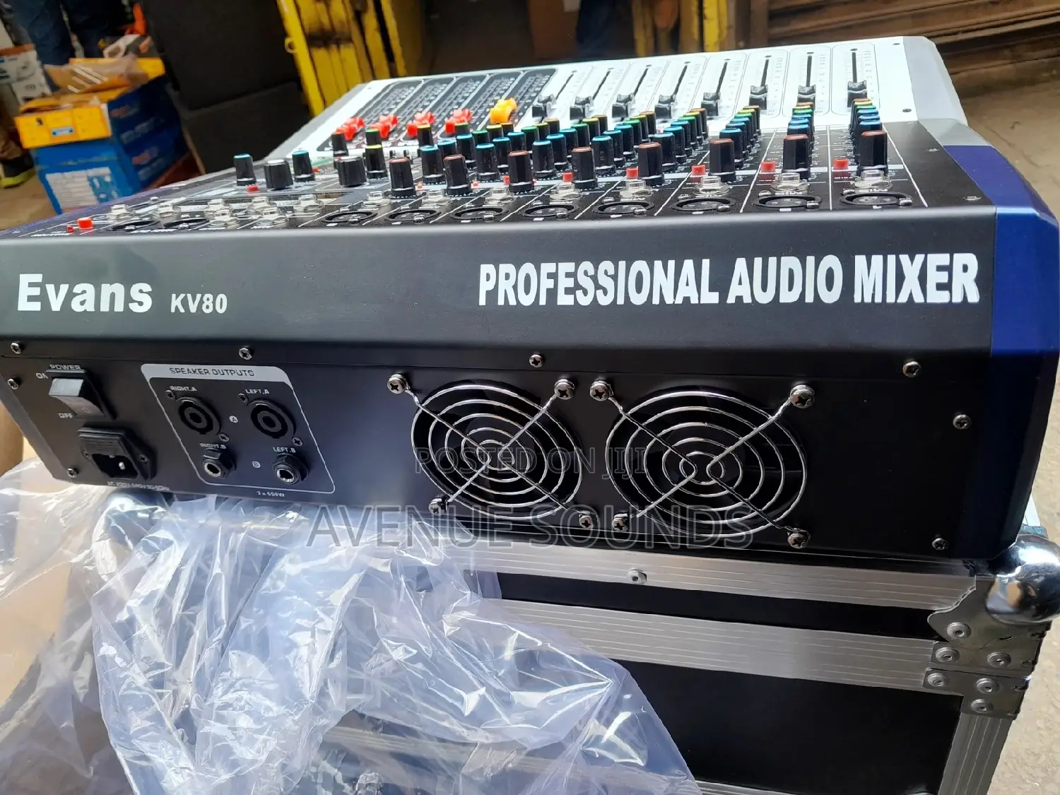 Evans Kva80 8 Channels Powered Mixer