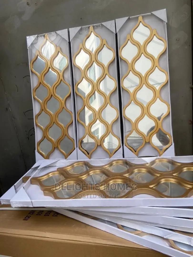 3 in 1 Wavy Decor Mirrors.