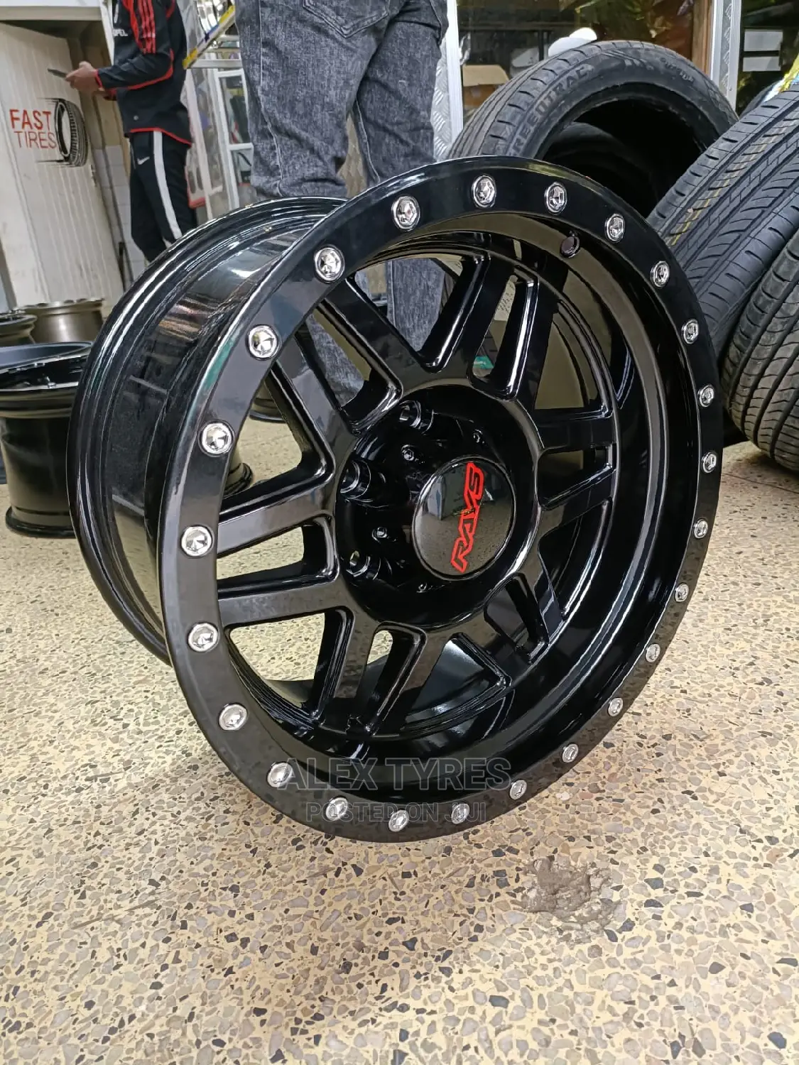 Size 17 Inches Tx Prado Sport Rims Set