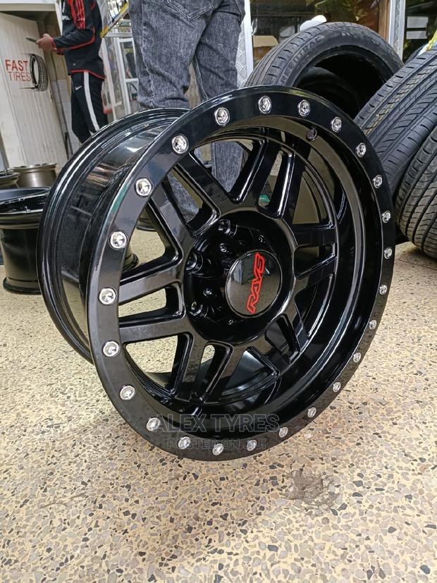 Size 17 Inches Tx Prado Sport Rims Set