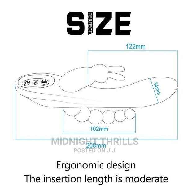 Andromine 3 in 1 Rabbit Vibrator - thumbnail 3