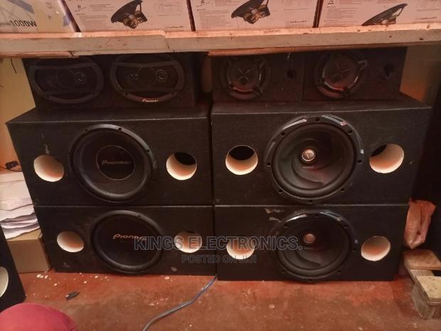 Pioneer Deep Bass Speakers. - main view