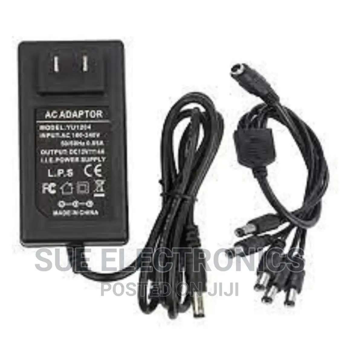 (12v 4a) Ac Adapter Charger Power Supply Cord