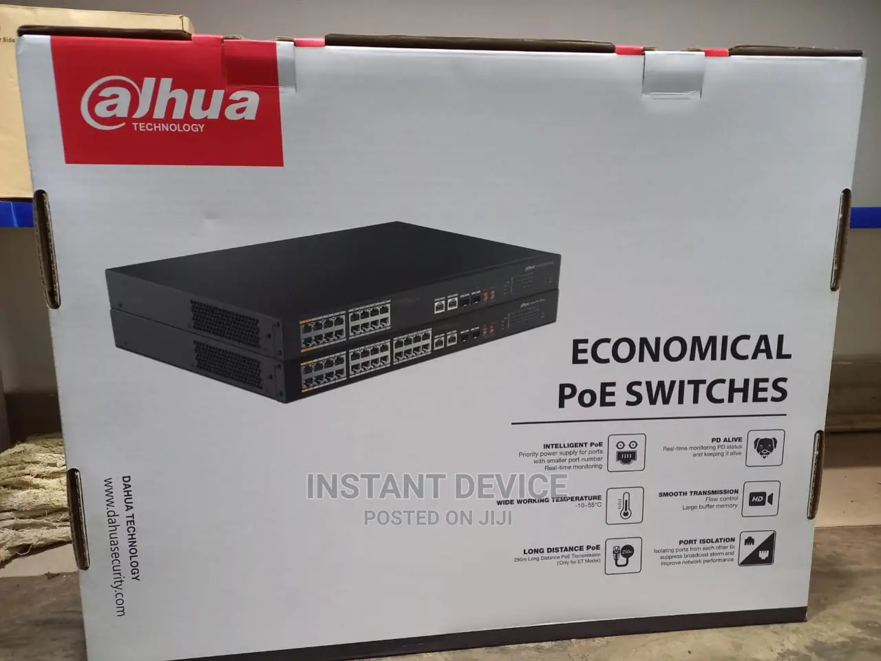 Dahua 24-Port Gigabit Poe Switch