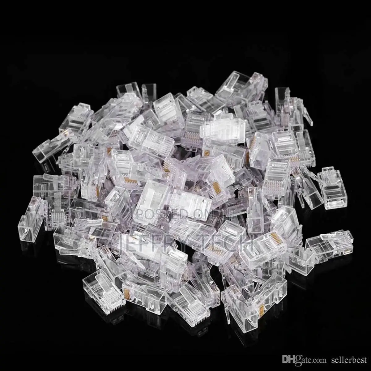 RJ45 Connector 100 Pcs