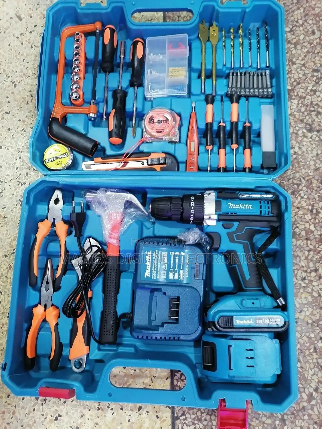 36v Makita Cordless Drill With Hummer
