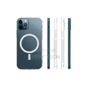 Shockproof Magsafe Case for iPhone 12 Pro Max(Transparent)