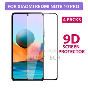 Xiaomi Redmi Note 10 PRO Full Glue 9D Tempered Glass Protec