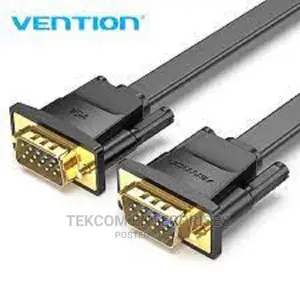 Vention Vga (3+6) Male to Male Cable With Ferrite Cores 8met