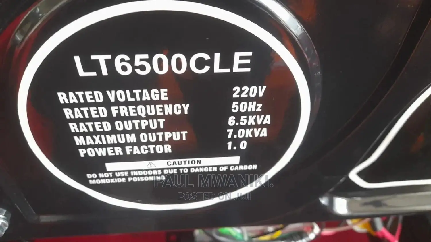 7kva Gasoline Generator- Key Start.