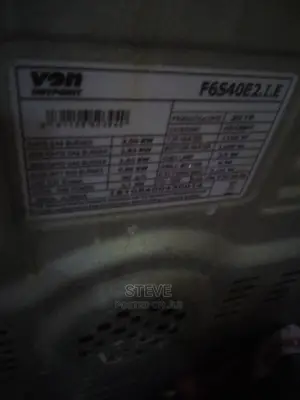 Von Standing 60x60 Cooker 4gas Burner Elecbaking Oven/Grill