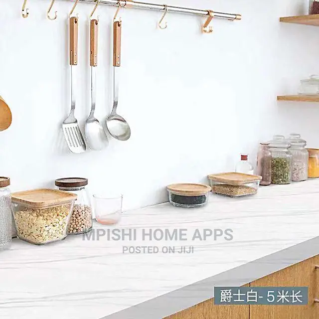 Kitchen Marble Contact Wallpaper