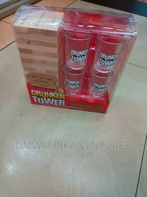 Drunken Tower With Glasses