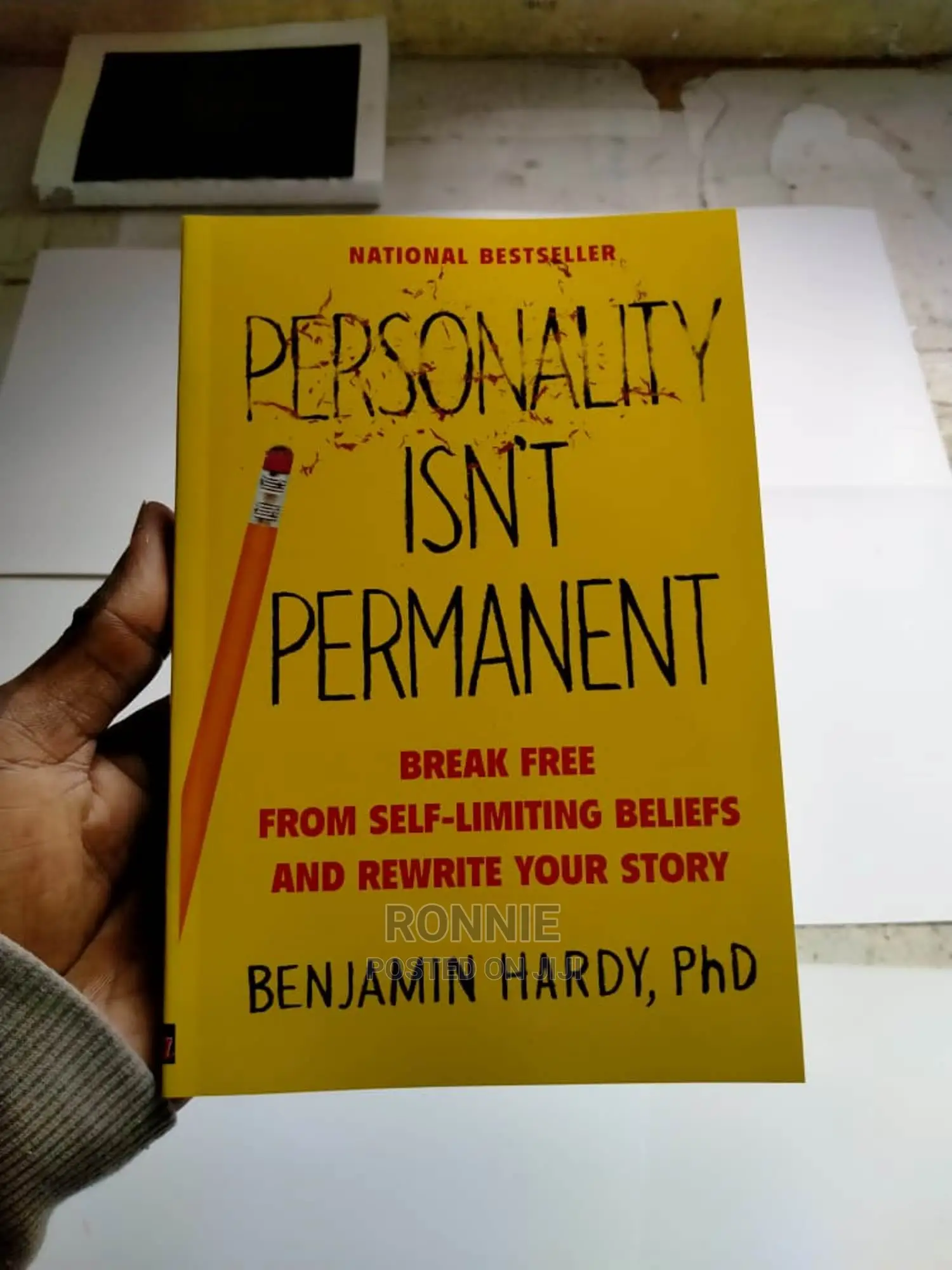 Personality Isn't Permanent Book by Dr. Benjamin Hardy