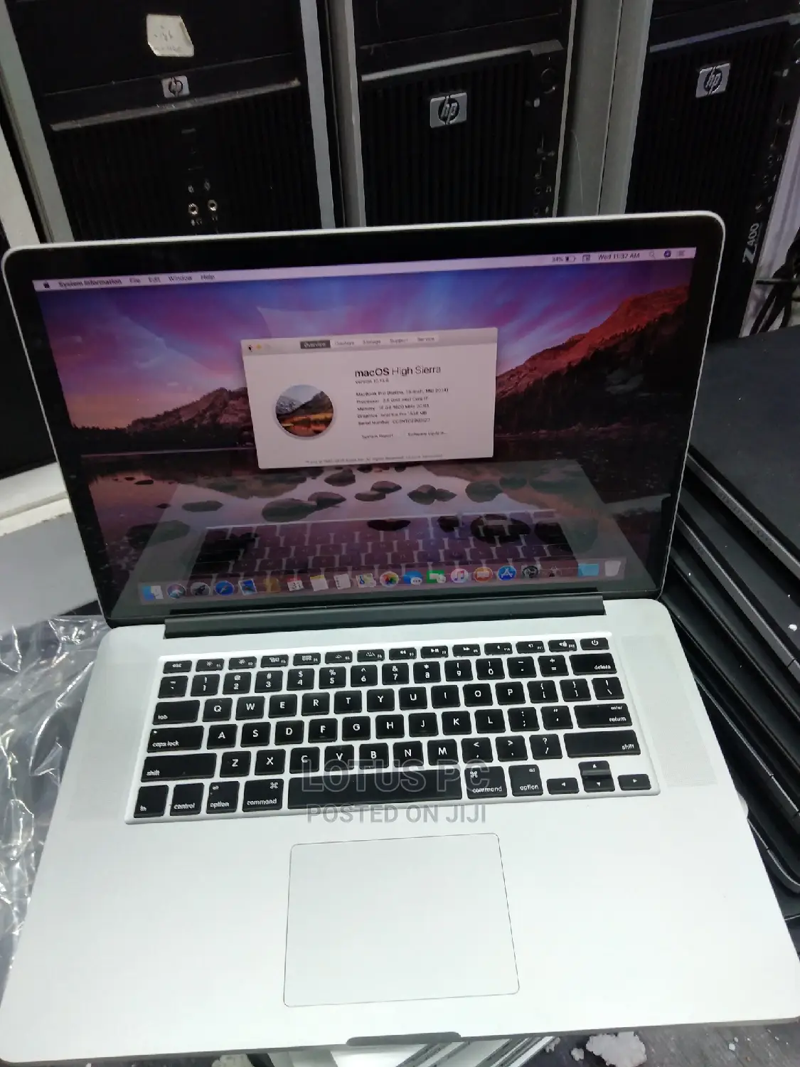 Laptop Apple MacBook Pro 2014 16GB Intel Core I7 SSD 512GB
