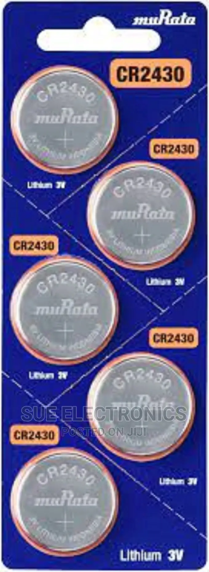 Lithium Battery Cr2430 Murata