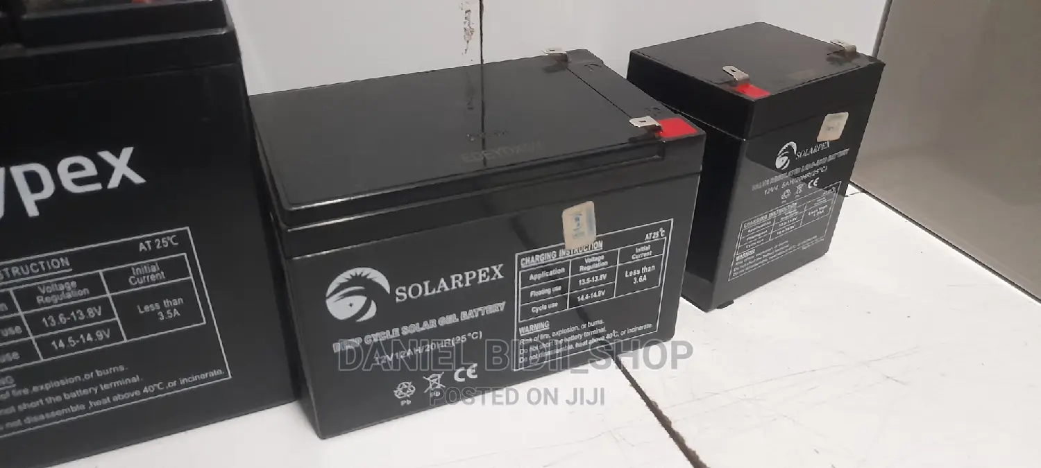 Sunnypex Deep Cycle Gel Battery 18ah