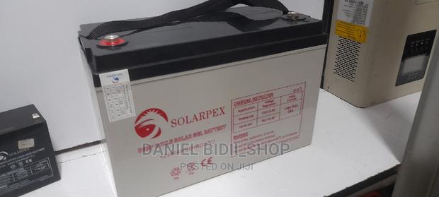 Solarpex Valve Cycle Gel Battery 80ah 20hr