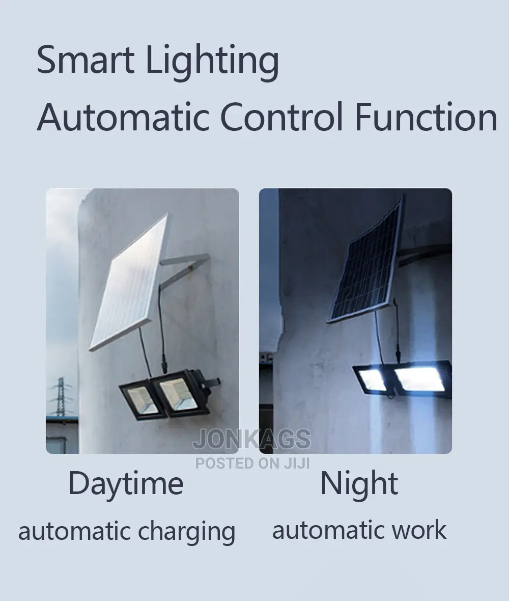 Garden Solar LED Lights With Remote Control 25 Watts