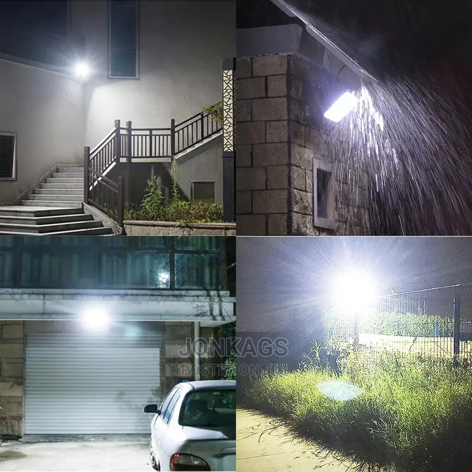 Garden Solar LED Lights With Remote Control 25 Watts