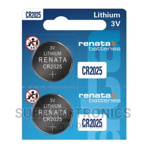 Renata CR2025 Lithium Batteries