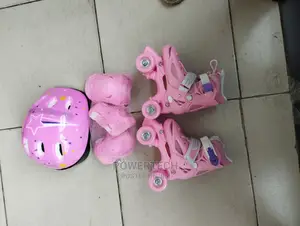 Kids Four Wheel Skating Shoes Complete Set**