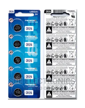 Renata CR 1216 Watch Coin Cell Battery
