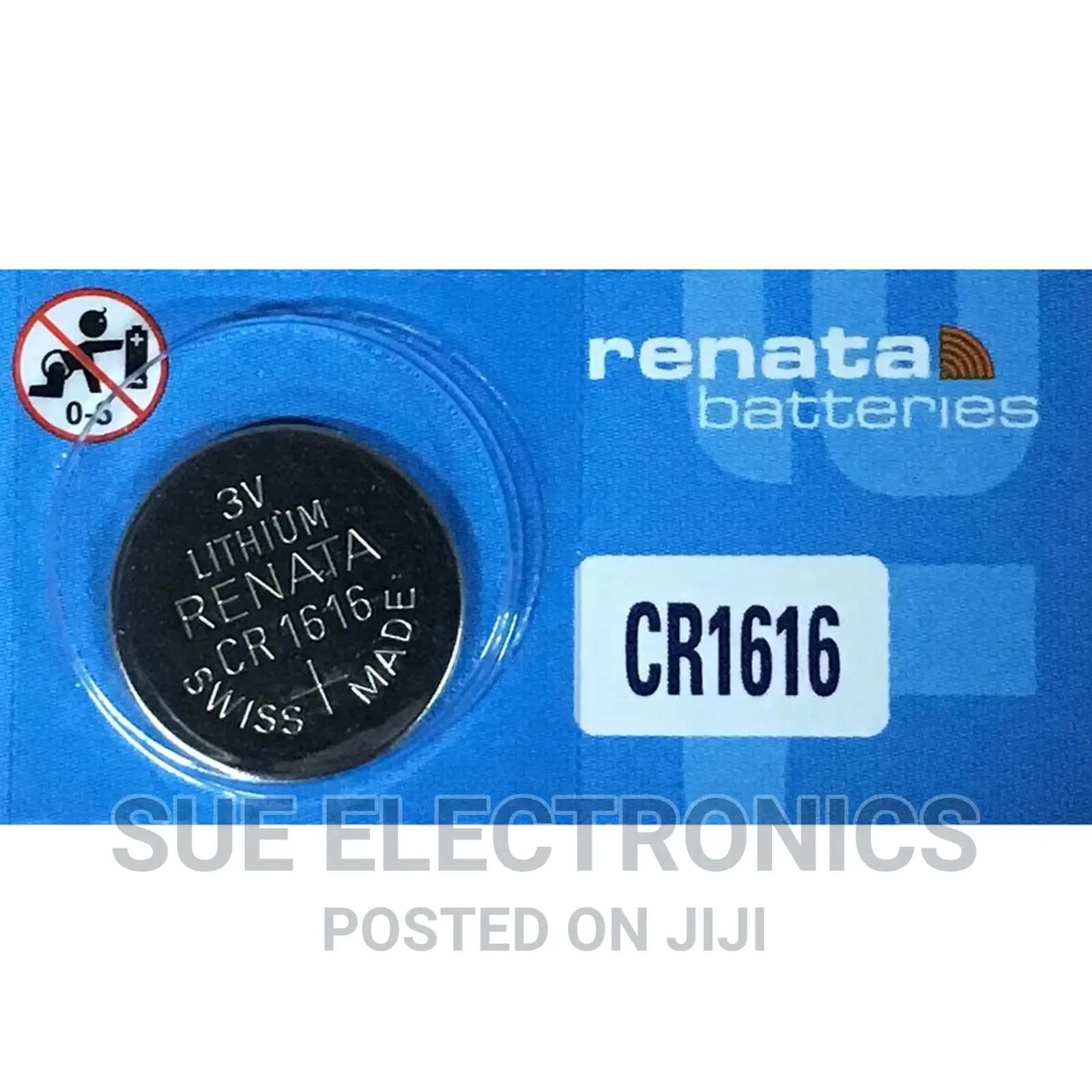Renata Lithium CR 1616 Button Cell Battery