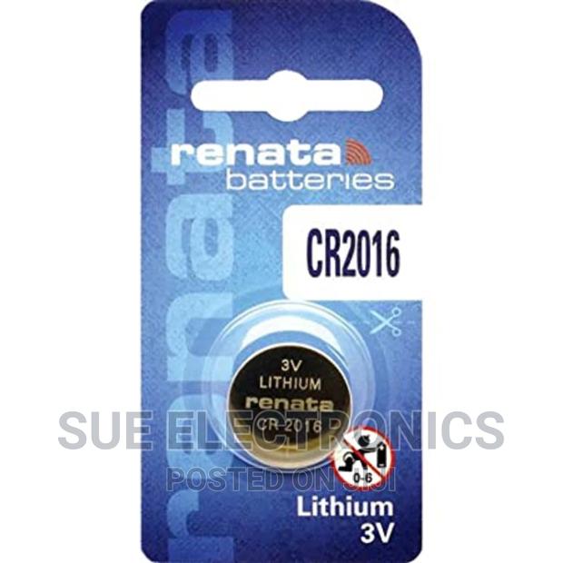 Renata CR 2016 Lithium 3V Battery Swiss