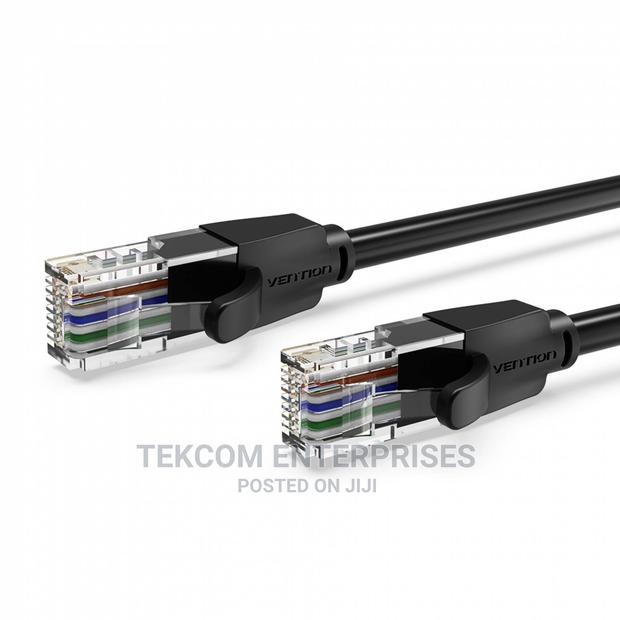 Vention Cat6 Utp Patch Cord Cable 35m Black - main view
