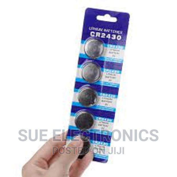 Cr2430 3v Lithium Button Battery Cell Coin Batteries