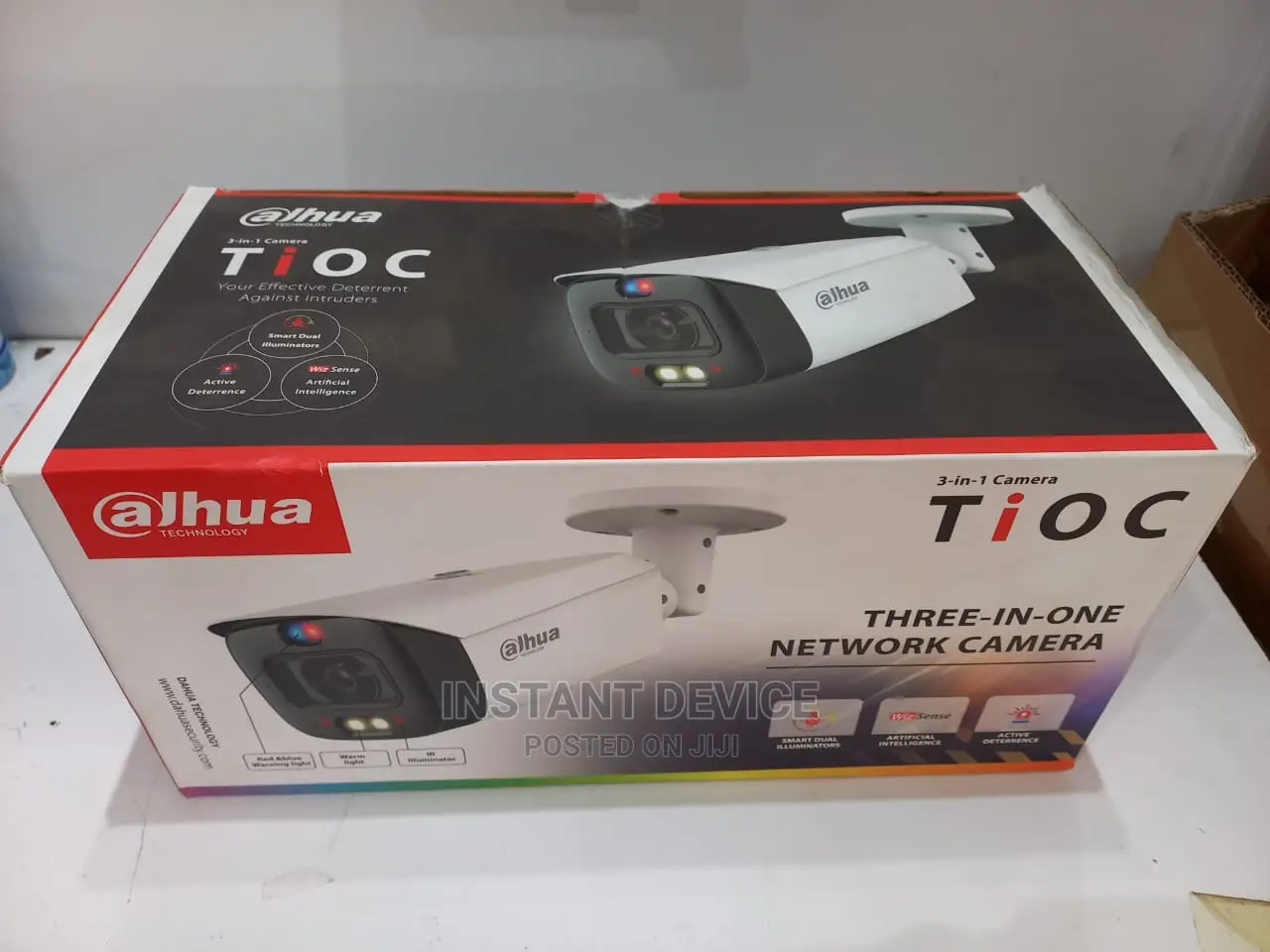 Dahua 3-In-1 Full-Color Wizsense 4MP CCTV Camera