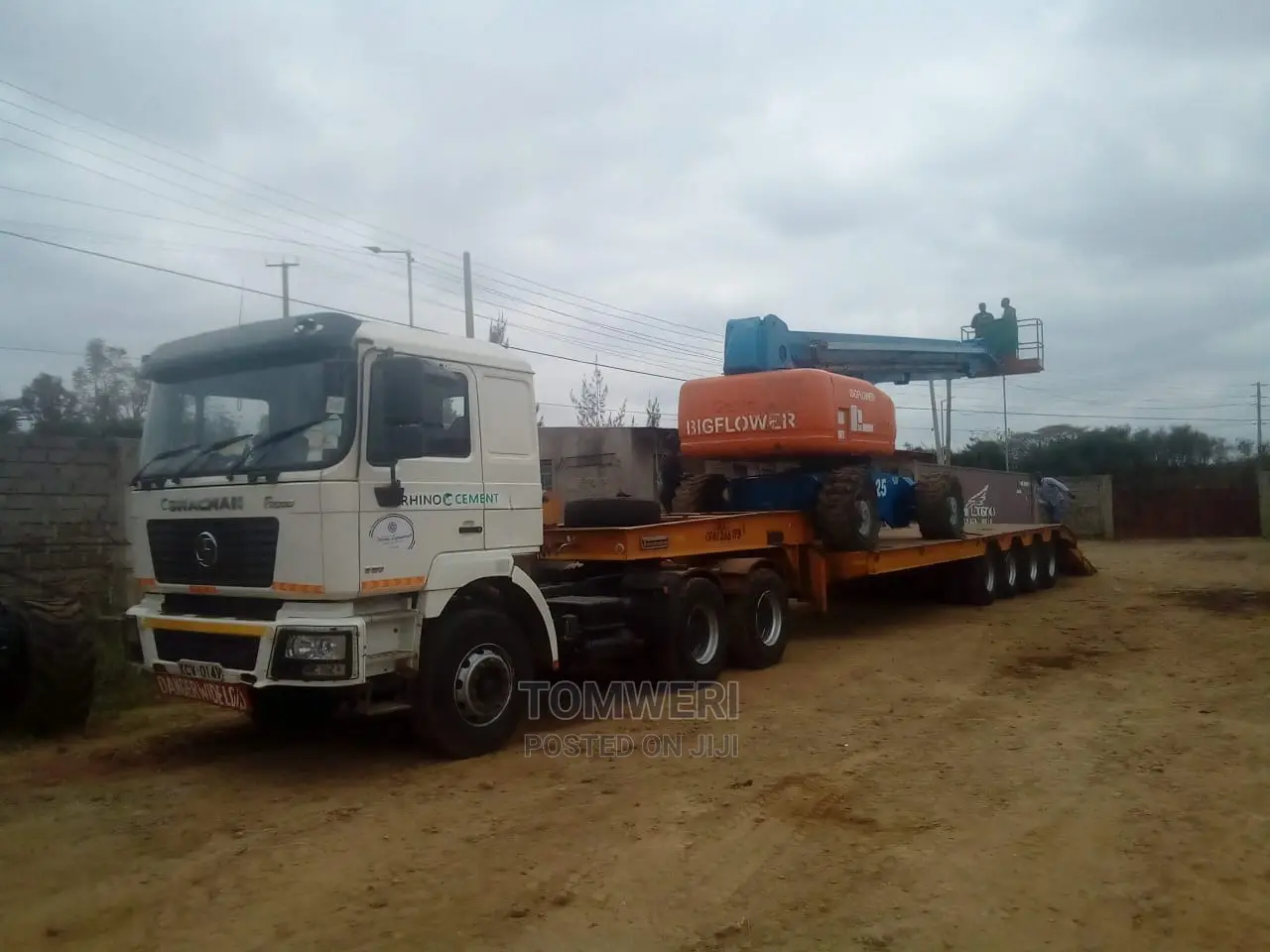 4 Axle Lowloader for Hire