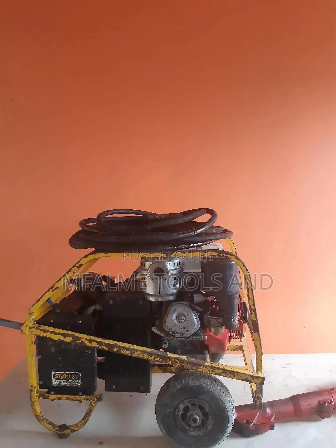 Hydraulic Breaker Laser Petrol Concrete Power Pack Ex-Uk