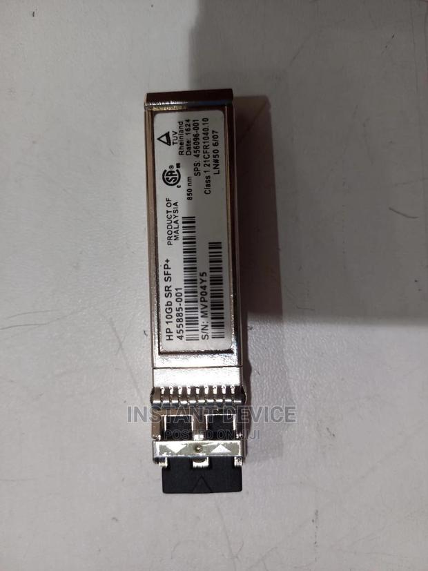 HP Sfp+ Transceivers - main view