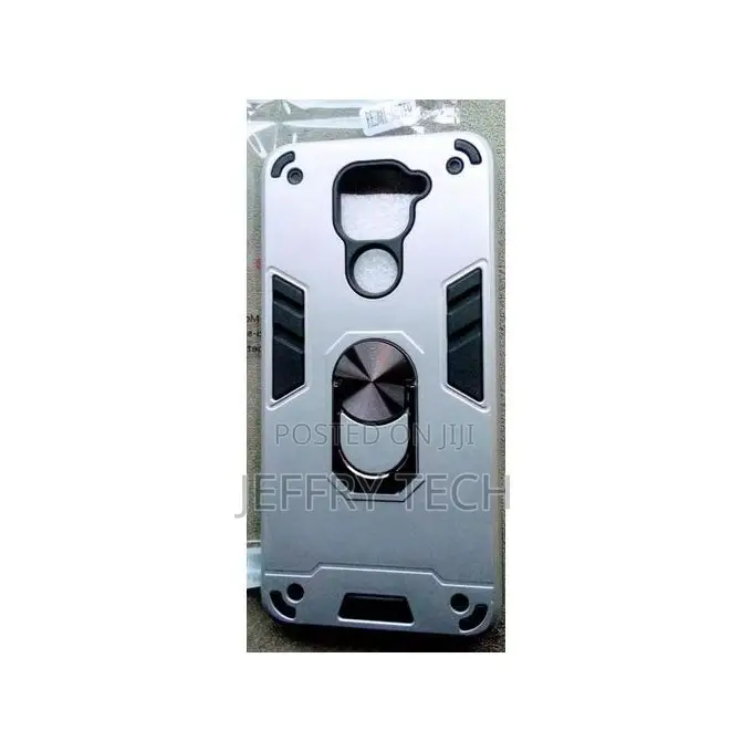 Ring Cover Phone Case for Redmi Note 9 Grey