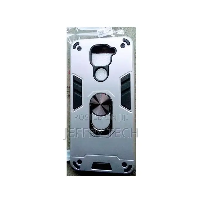 Ring Cover Phone Case for Redmi Note 9 Grey