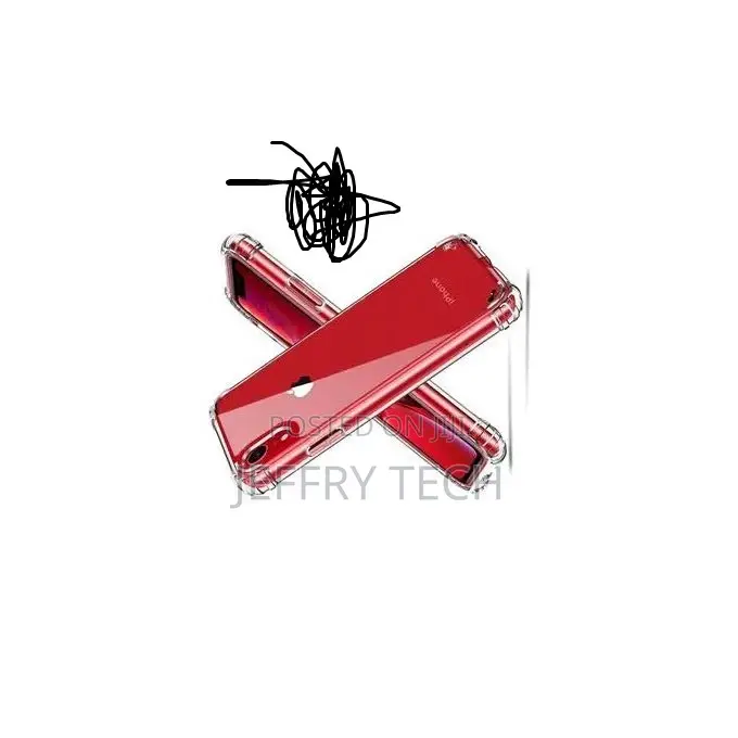 Clear Antishock Hard Back Cover for iPhone Xr