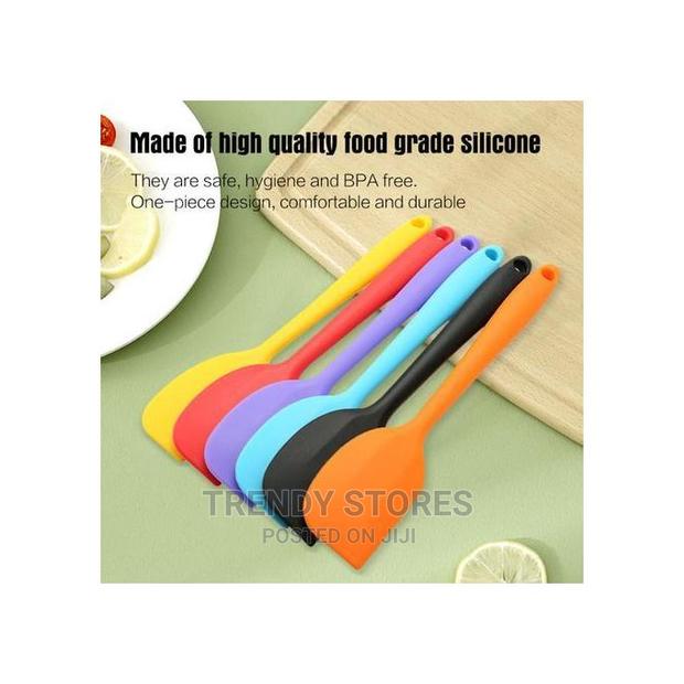 Kitchen Silicone Spatula Cream Butter Cake Scraper - thumbnail 2