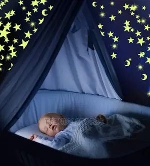 60pc Luminous Fluorescent Glow in the Dark Stars