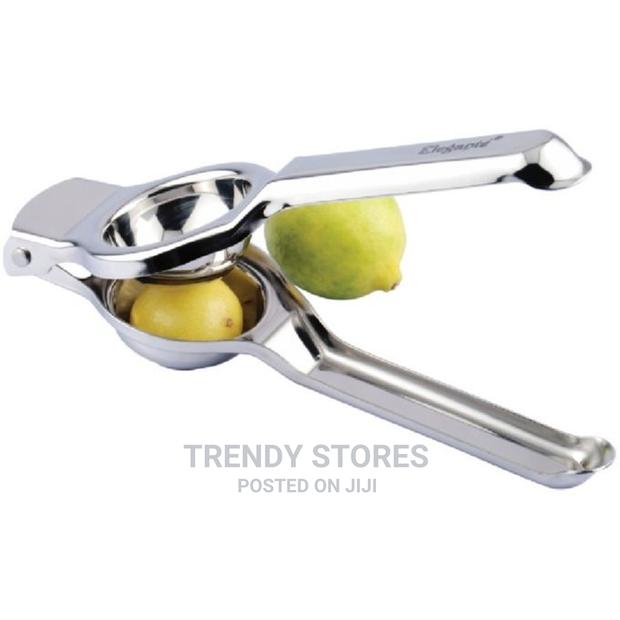 Stainless Steel Citrus Lemon Orange Squizer - Silver - thumbnail 3
