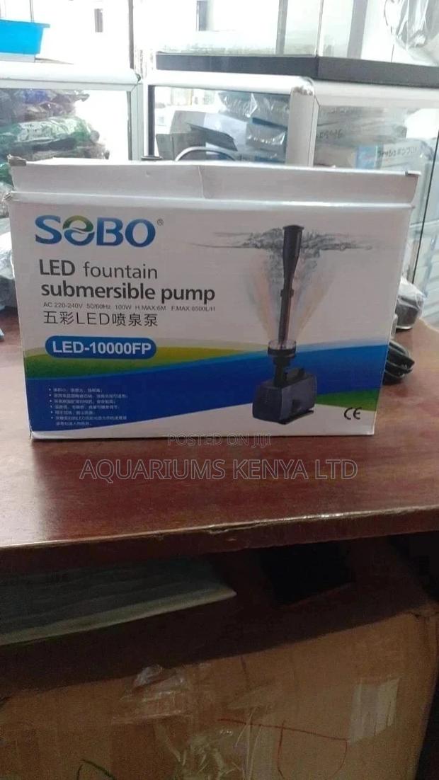 Fountain Pump With Circular Lighting - main view